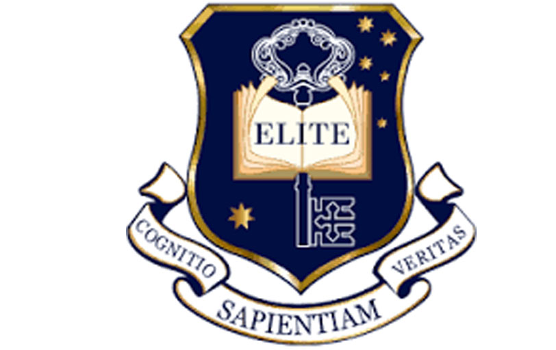 Elite Education Institute (identified by the crest)